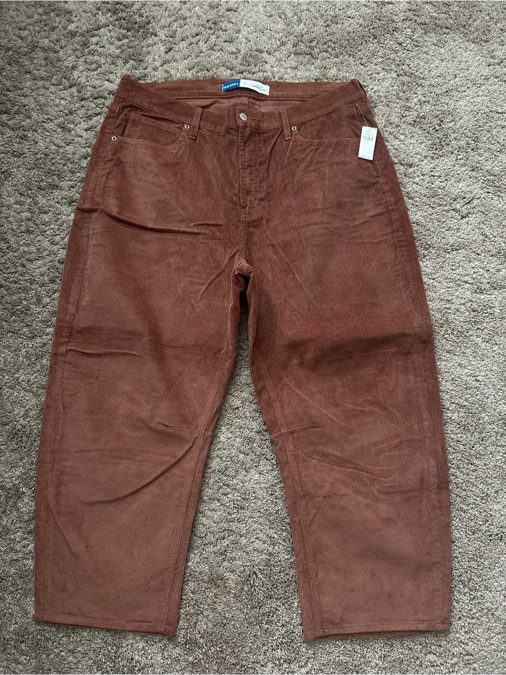 Old Navy Women’s Rust Brown Corduroy Pants